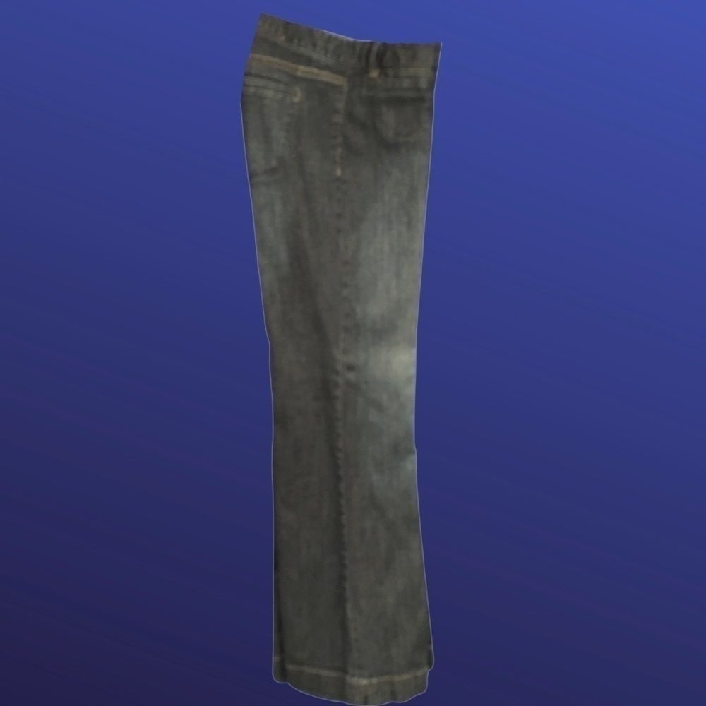 OLD NAVY “The Diva” Women’s Straight Leg TROUSER JEANS, Dark Blue, Size 6, NWOT